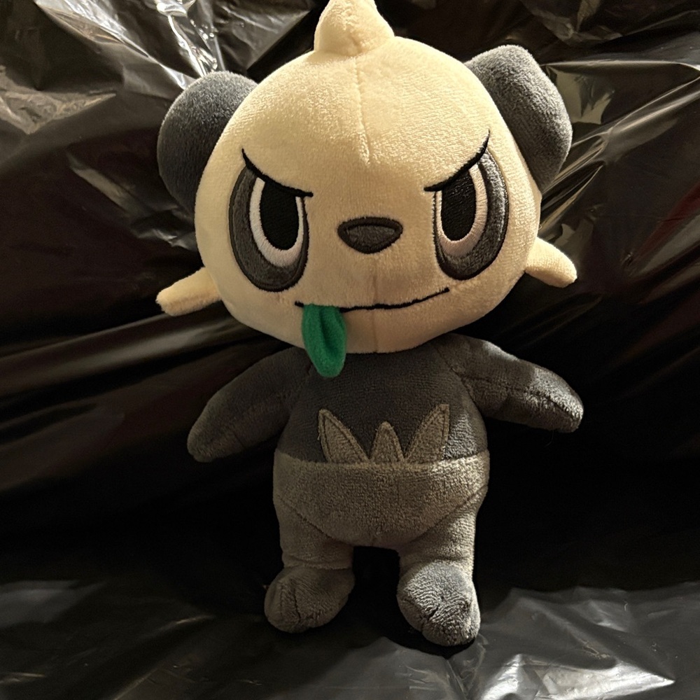 Gray and Cream panda Plush Toy
